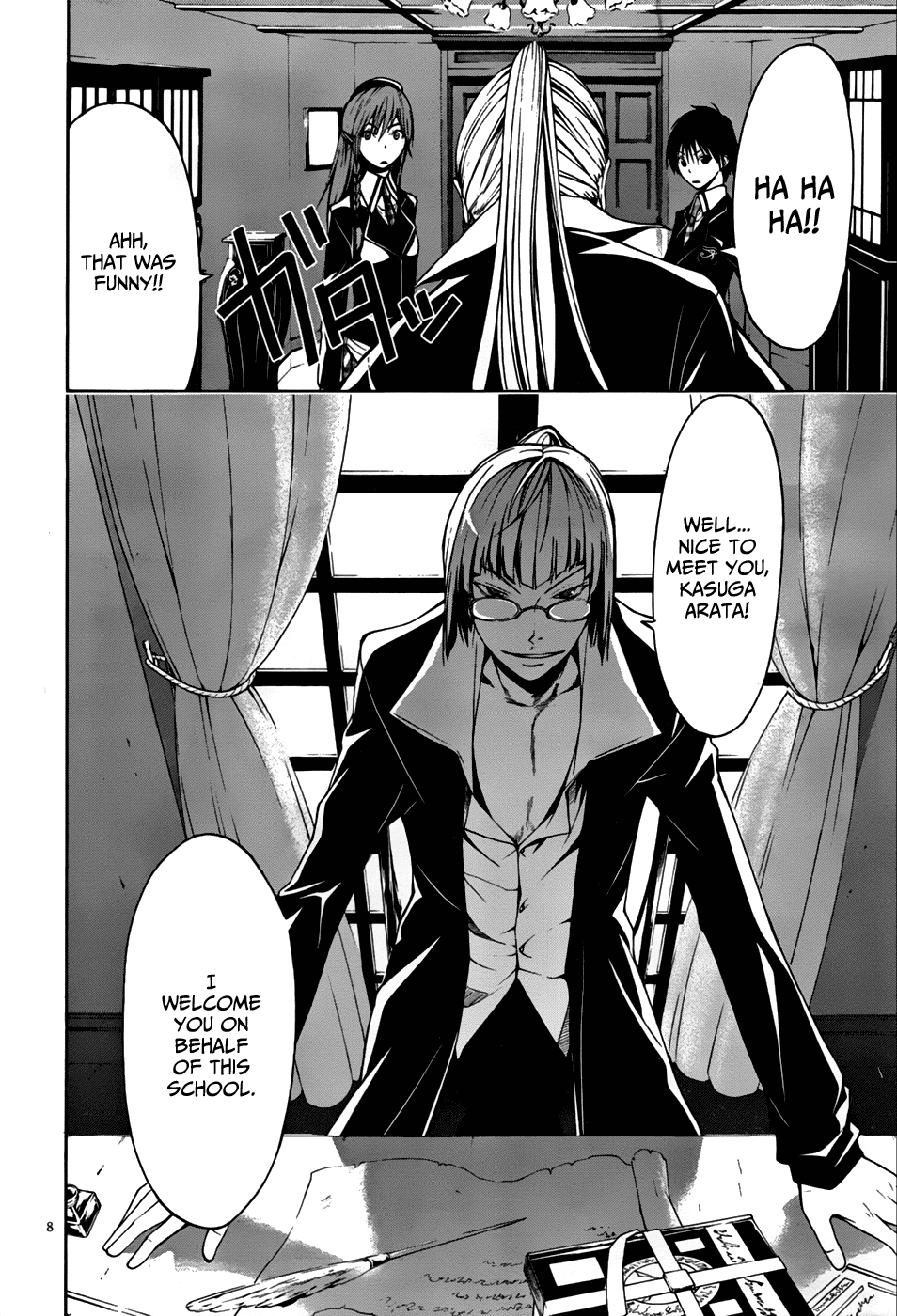 Trinity Seven: 7-Nin no Mahoutsukai chapter 1 page 10
