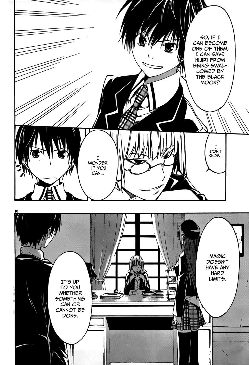 Trinity Seven: 7-Nin no Mahoutsukai chapter 1 page 12