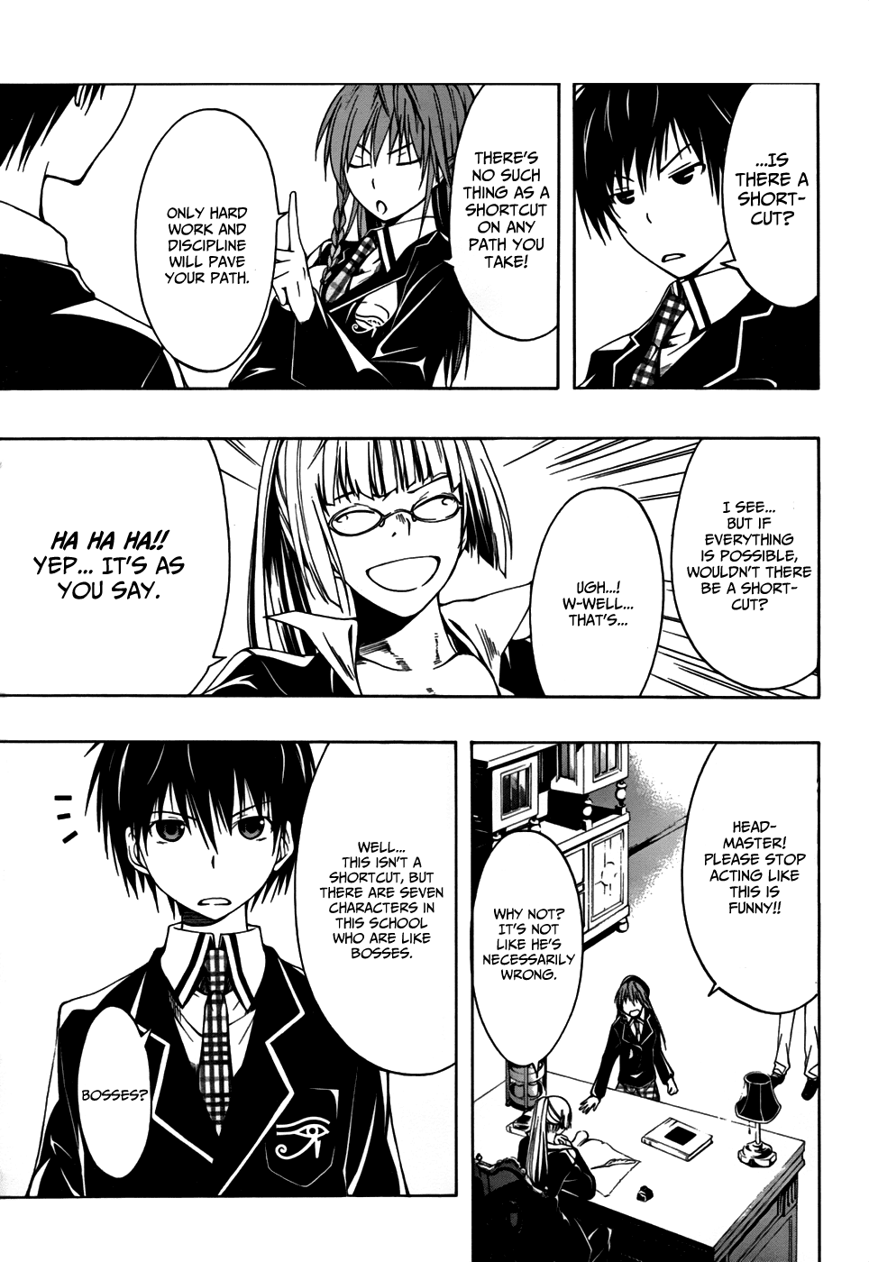 Trinity Seven: 7-Nin no Mahoutsukai chapter 1 page 13