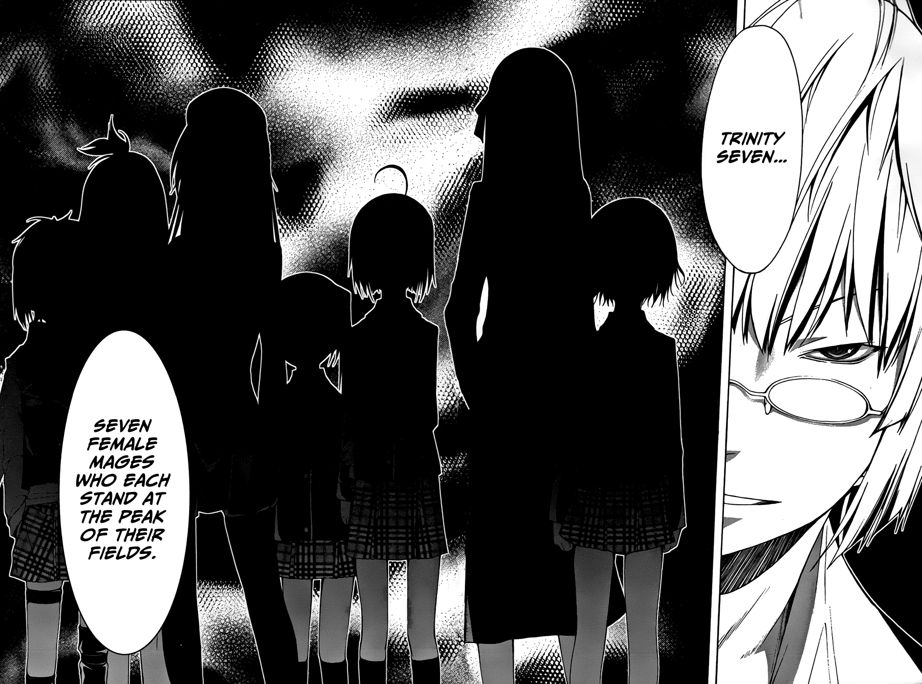 Trinity Seven: 7-Nin no Mahoutsukai chapter 1 page 14
