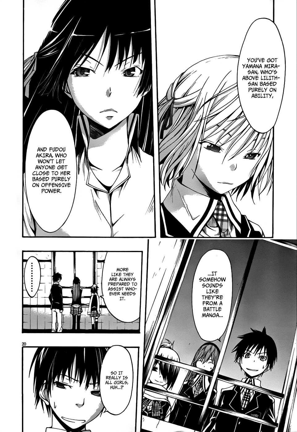 Trinity Seven: 7-Nin no Mahoutsukai chapter 1 page 21