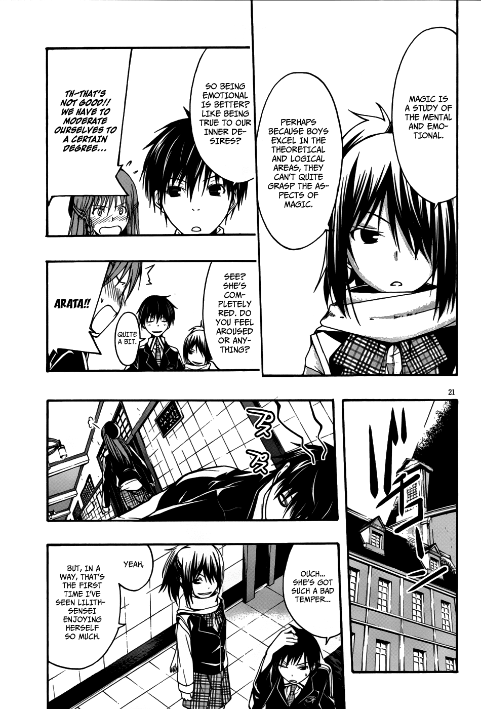 Trinity Seven: 7-Nin no Mahoutsukai chapter 1 page 22