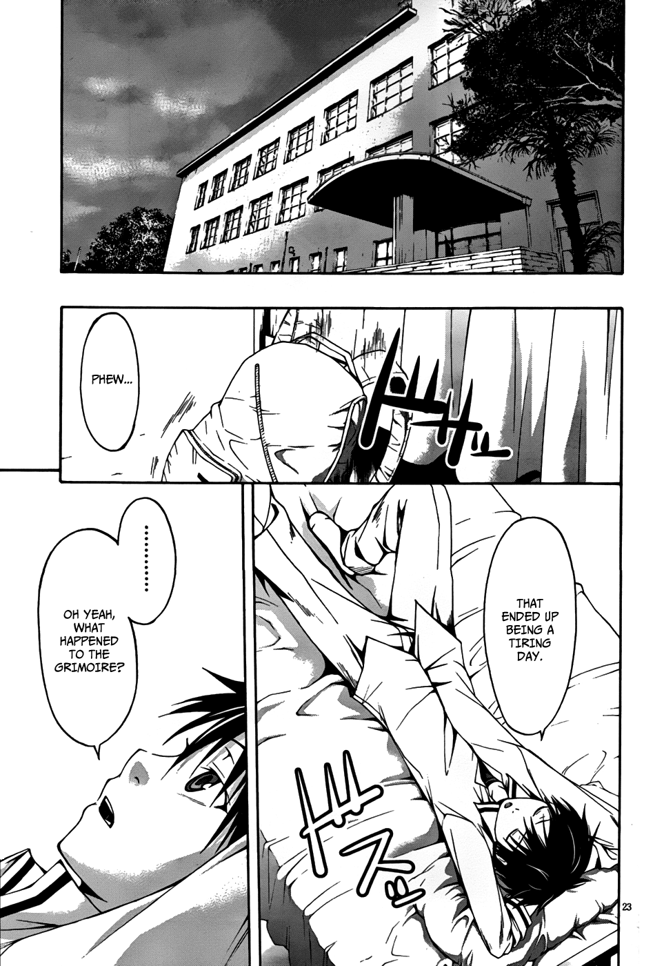 Trinity Seven: 7-Nin no Mahoutsukai chapter 1 page 24