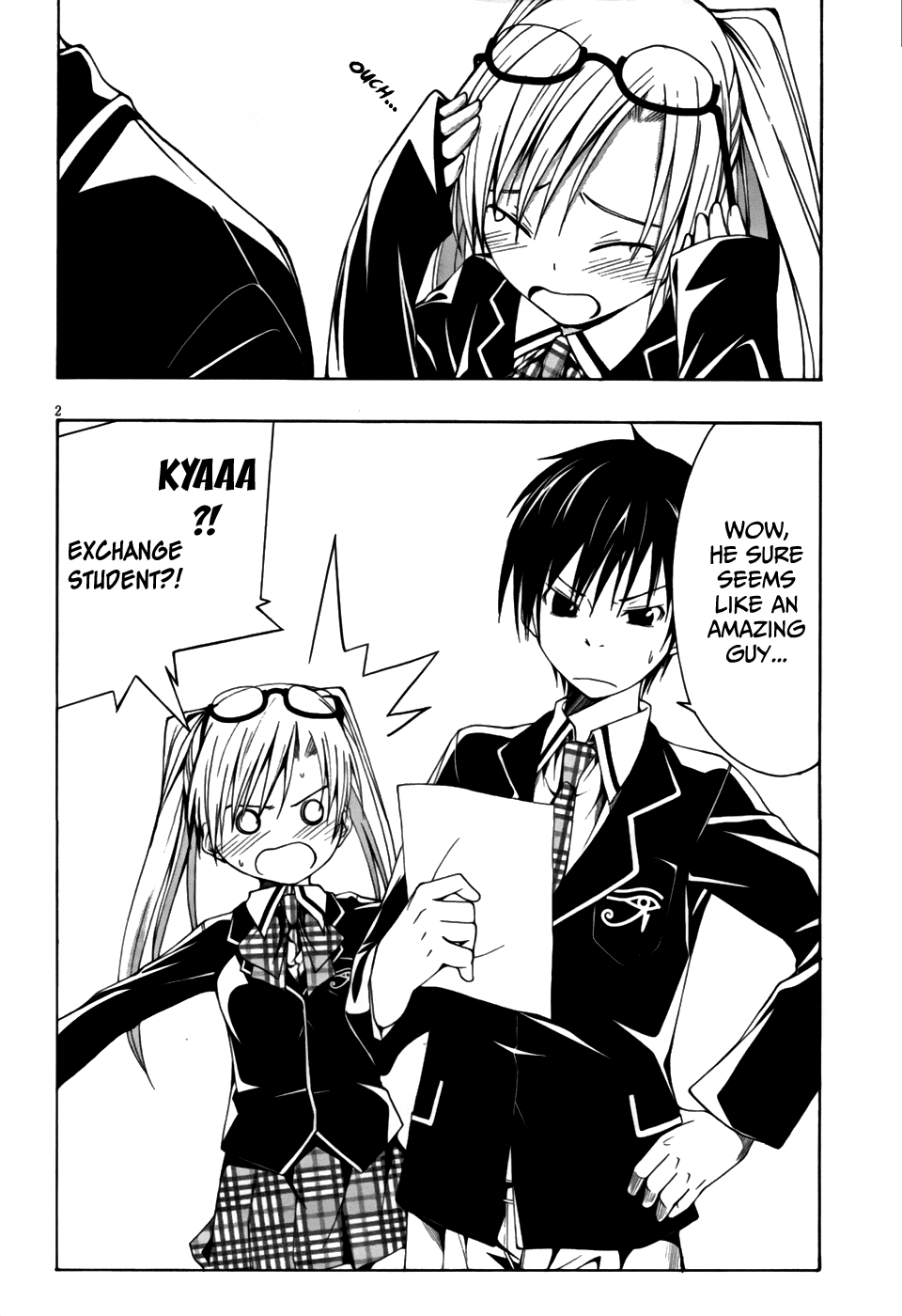 Trinity Seven: 7-Nin no Mahoutsukai chapter 1 page 4