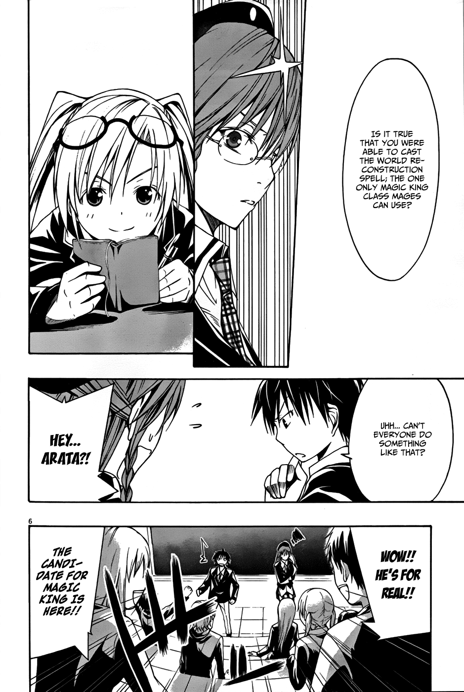 Trinity Seven: 7-Nin no Mahoutsukai chapter 1 page 8