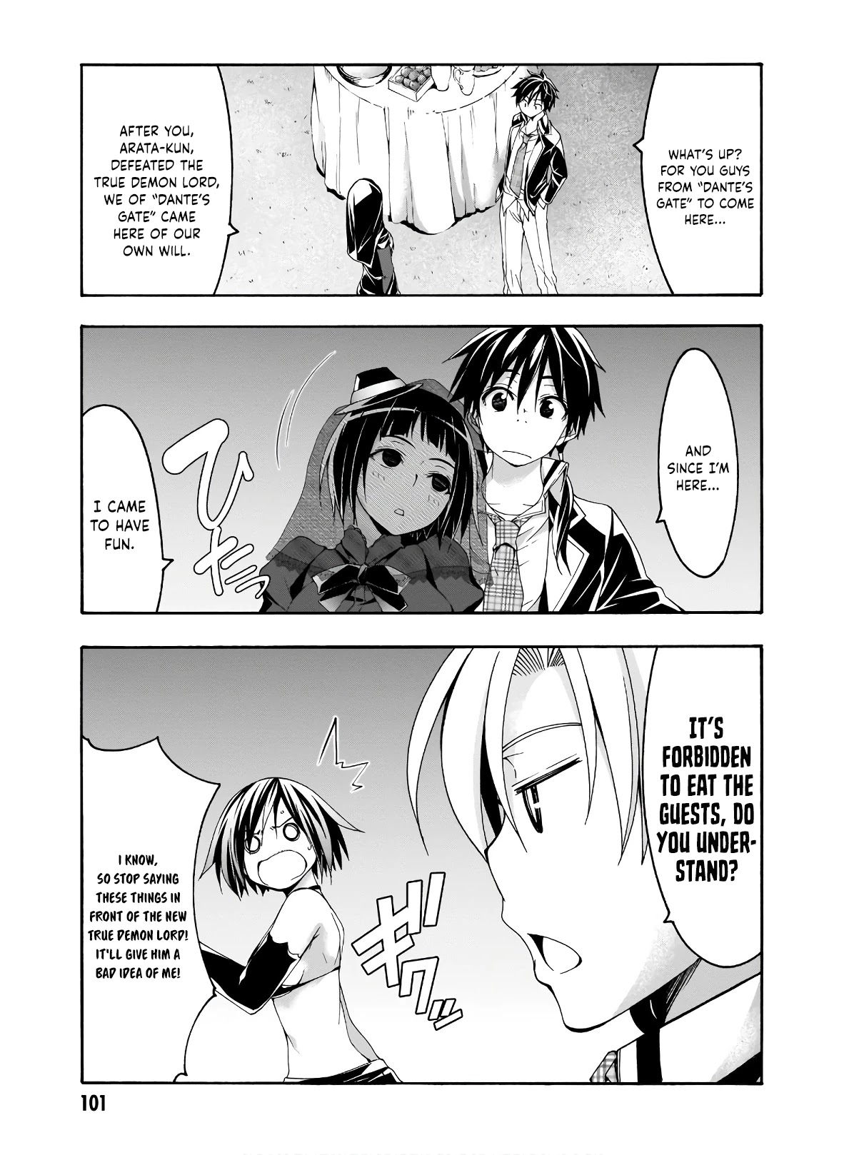 Trinity Seven: 7-Nin no Mahoutsukai chapter 100 page 18