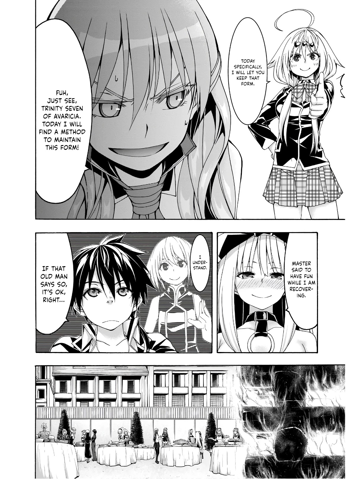 Trinity Seven: 7-Nin no Mahoutsukai chapter 100 page 19