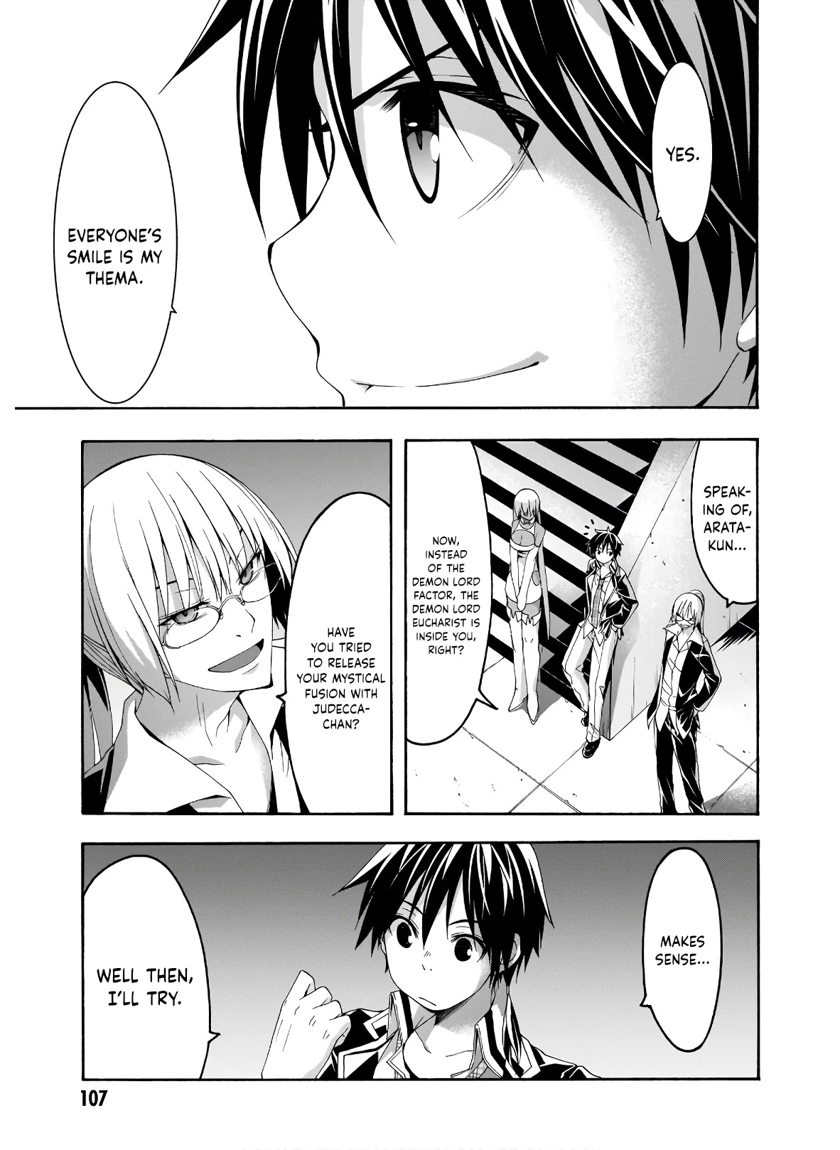 Trinity Seven: 7-Nin no Mahoutsukai chapter 100 page 24