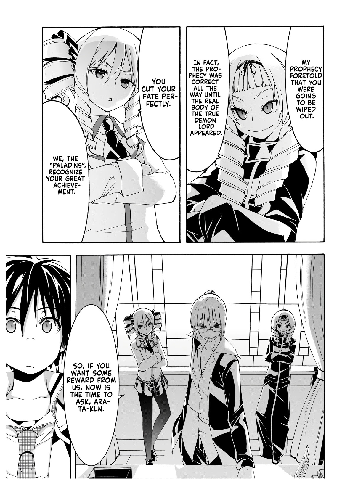 Trinity Seven: 7-Nin no Mahoutsukai chapter 100 page 4