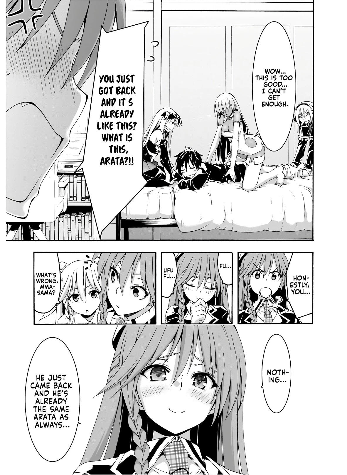 Trinity Seven: 7-Nin no Mahoutsukai chapter 100 page 8