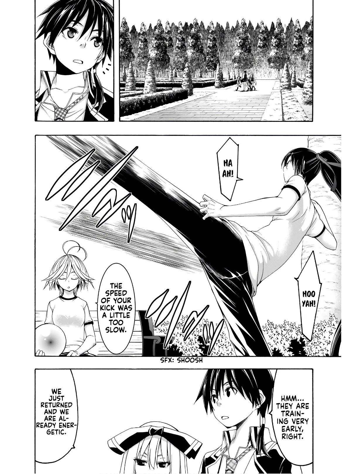 Trinity Seven: 7-Nin no Mahoutsukai chapter 101 page 9