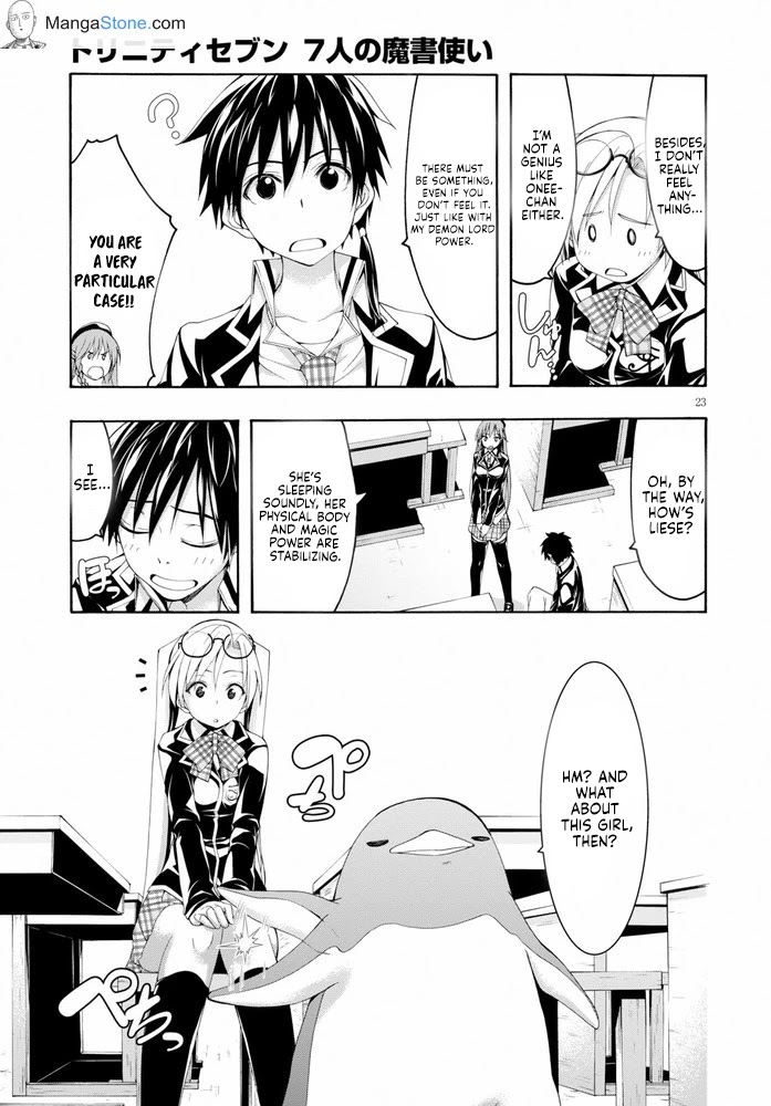 Trinity Seven: 7-Nin no Mahoutsukai chapter 103 page 24