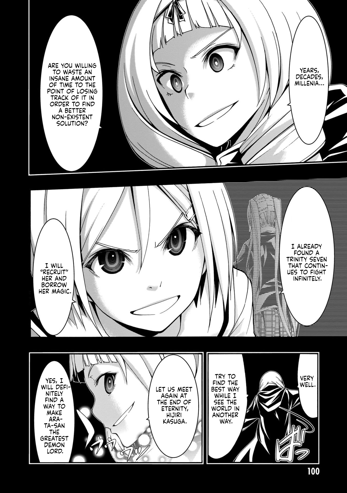 Trinity Seven: 7-Nin no Mahoutsukai chapter 106 page 17