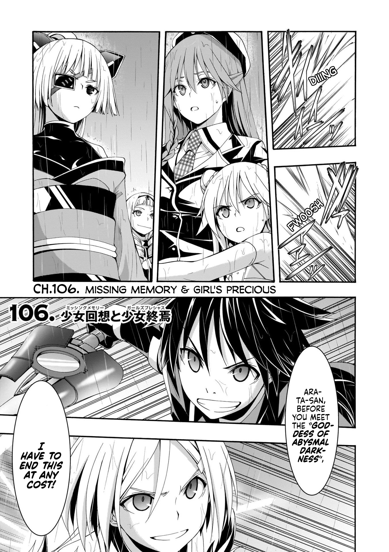 Trinity Seven: 7-Nin no Mahoutsukai chapter 106 page 2