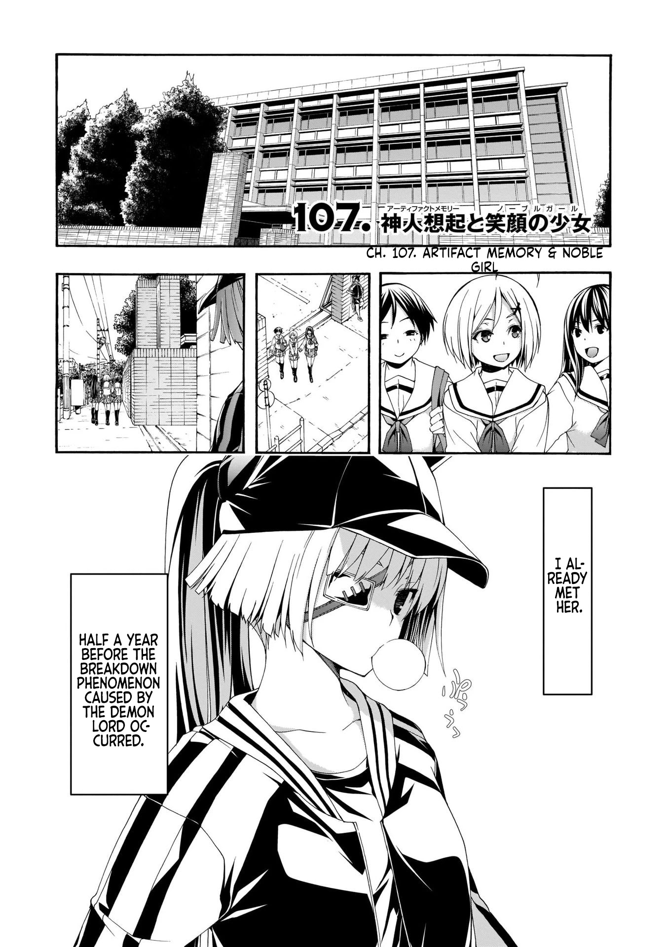 Trinity Seven: 7-Nin no Mahoutsukai chapter 107 page 2