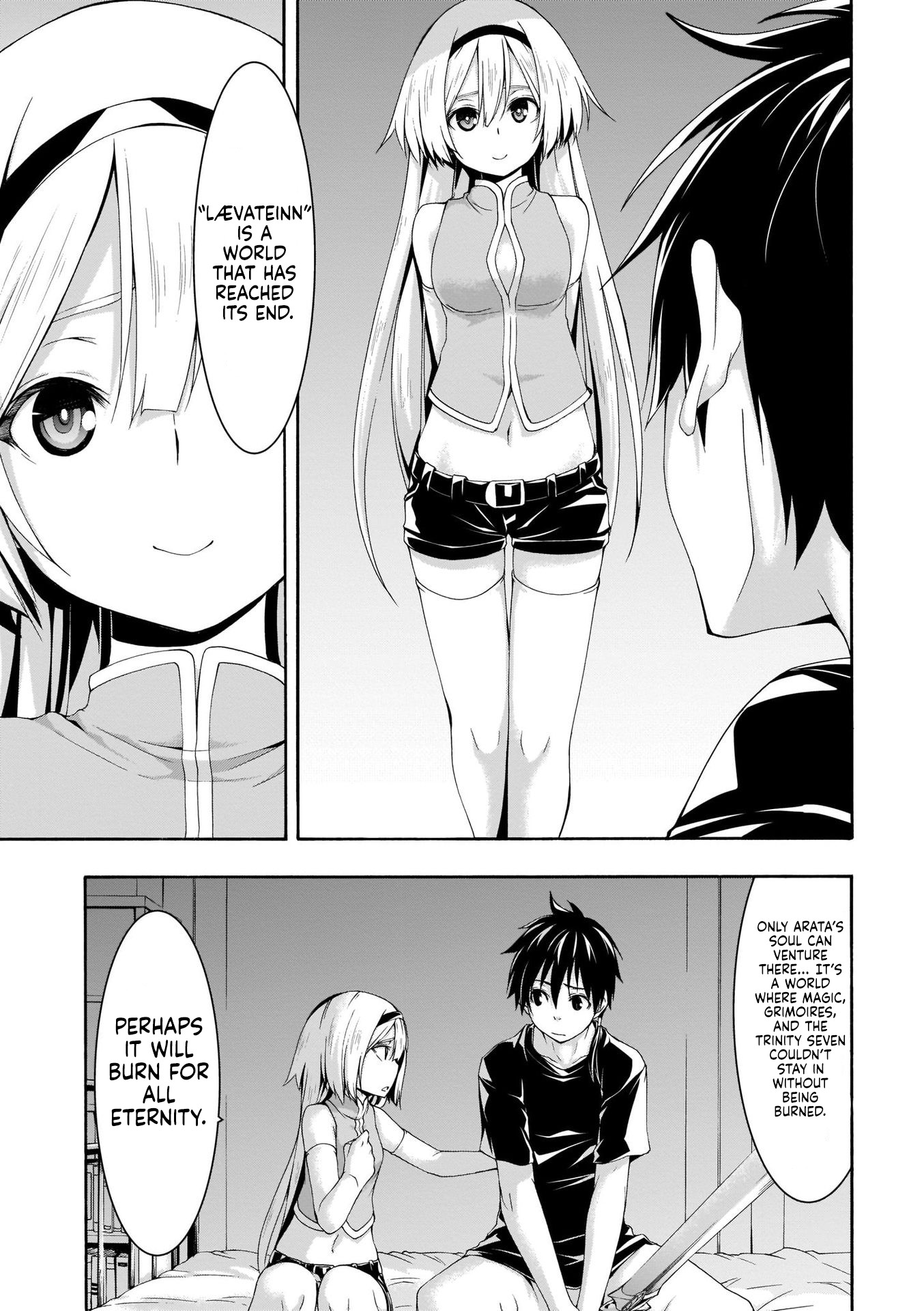 Trinity Seven: 7-Nin no Mahoutsukai chapter 110 page 24