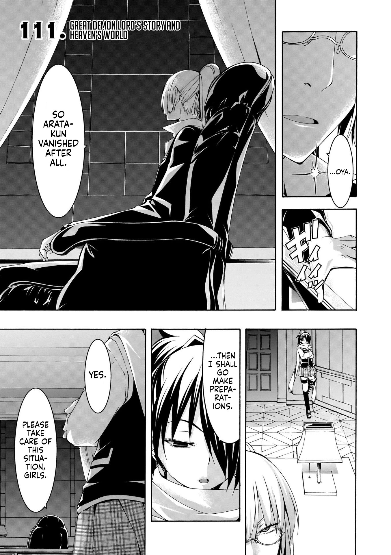 Trinity Seven: 7-Nin no Mahoutsukai chapter 111 page 2