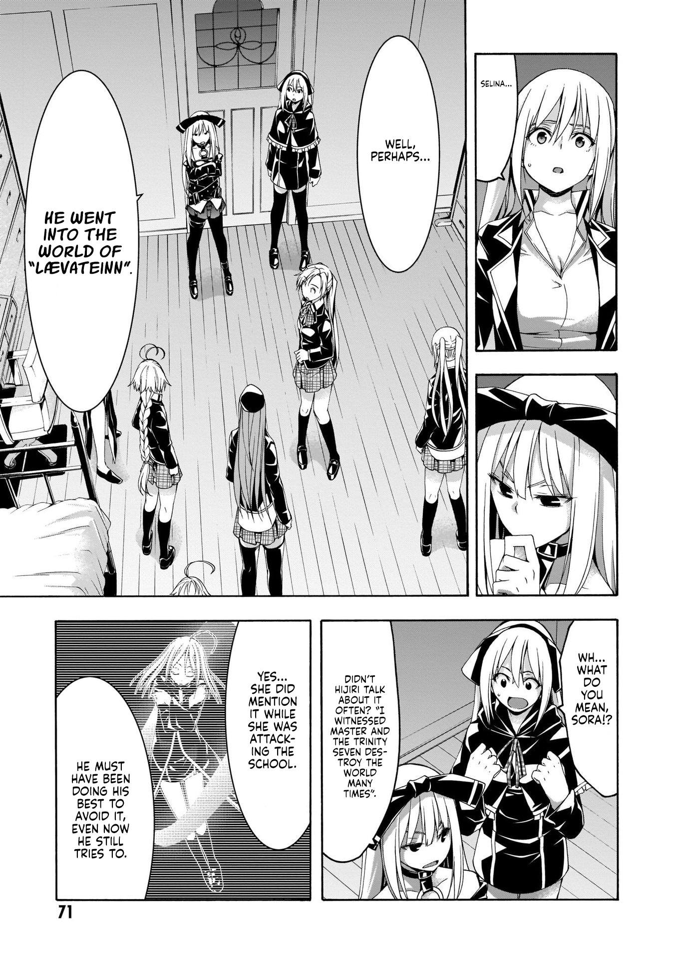 Trinity Seven: 7-Nin no Mahoutsukai chapter 111 page 6