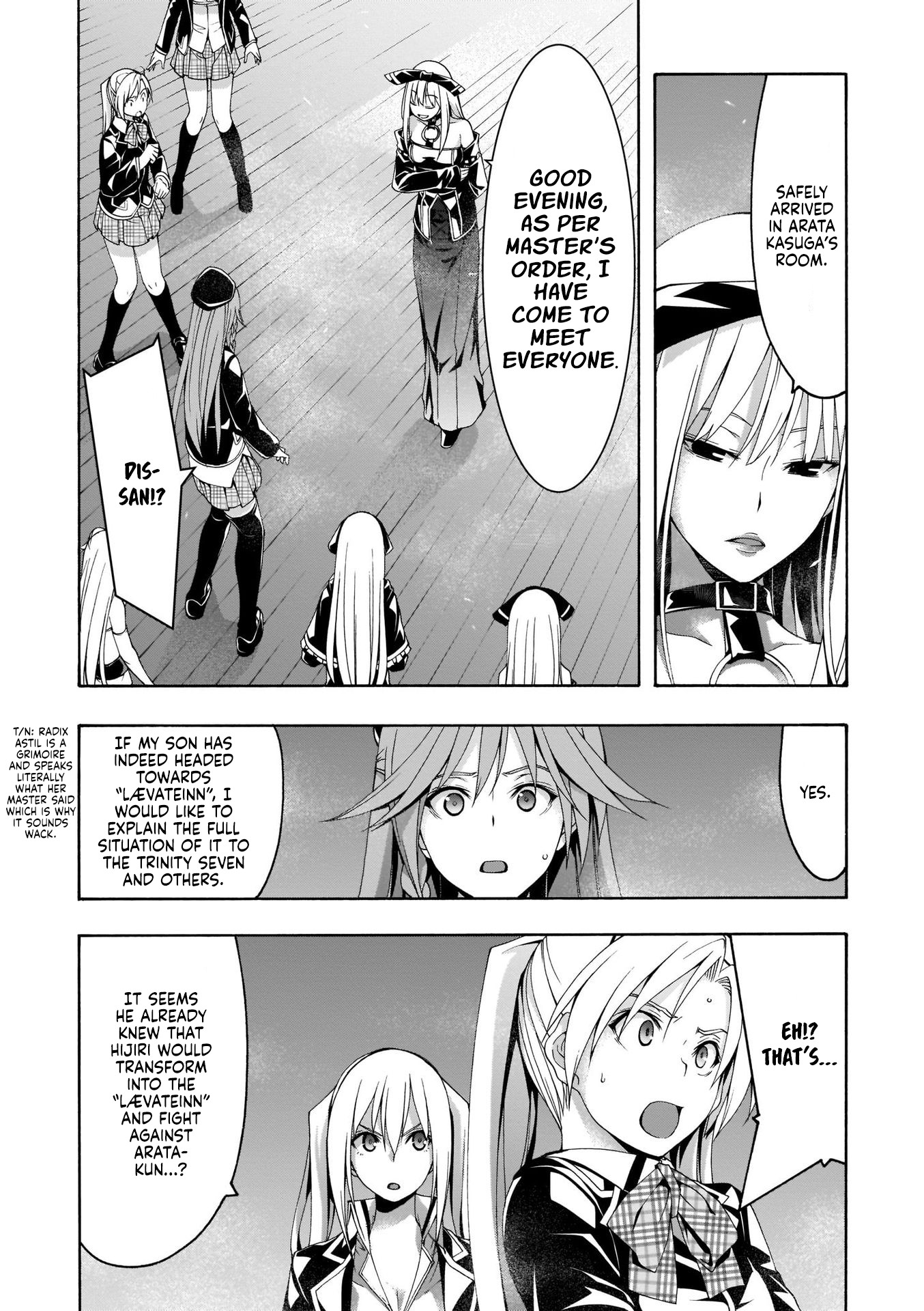 Trinity Seven: 7-Nin no Mahoutsukai chapter 111 page 9