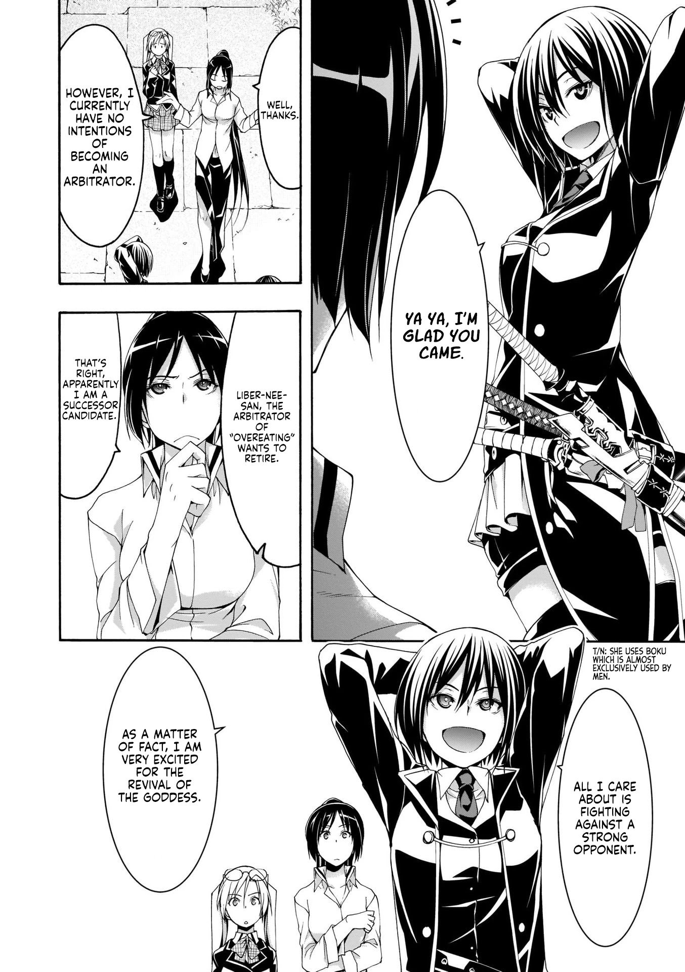 Trinity Seven: 7-Nin no Mahoutsukai chapter 112 page 17