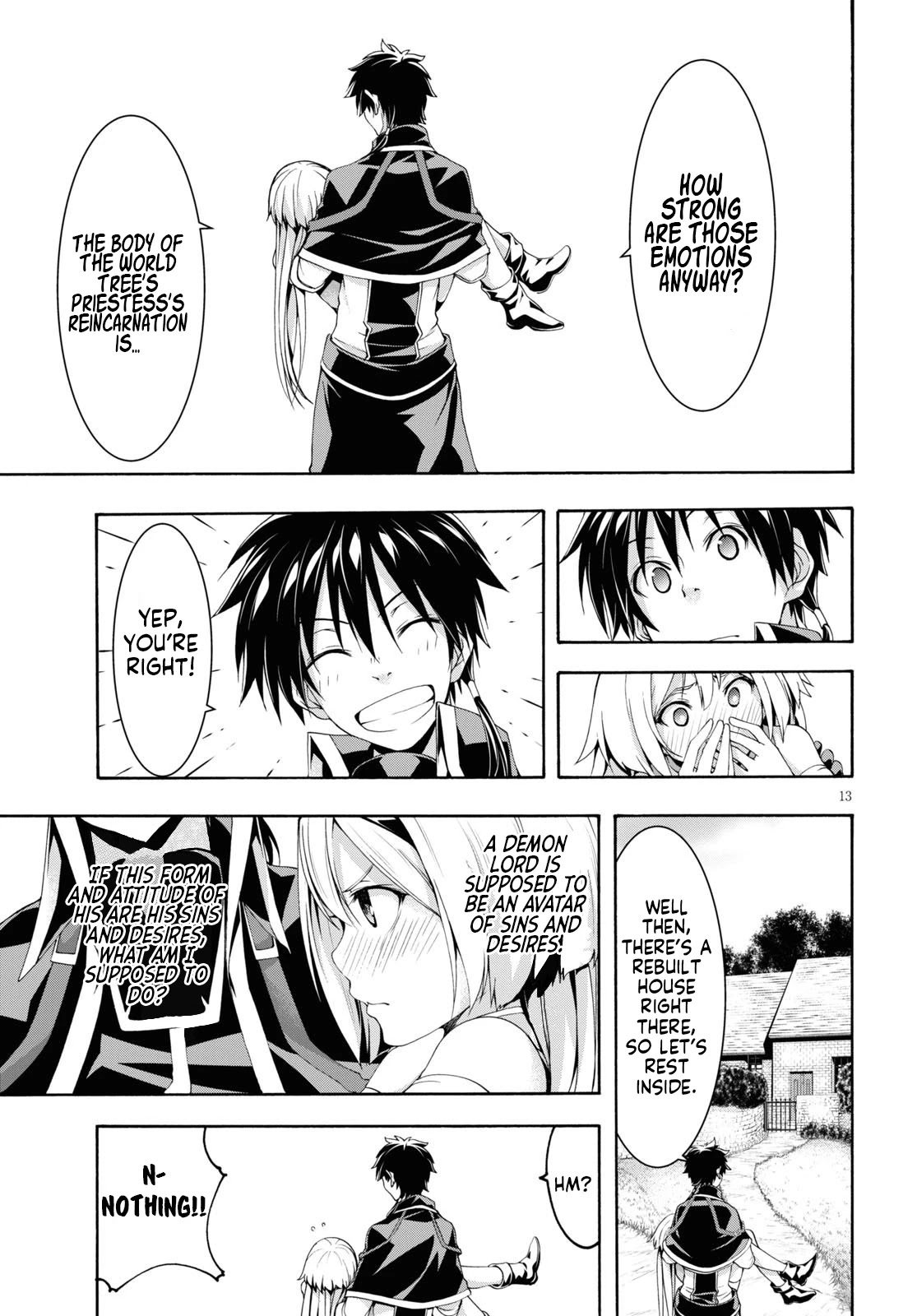 Trinity Seven: 7-Nin no Mahoutsukai chapter 114 page 13
