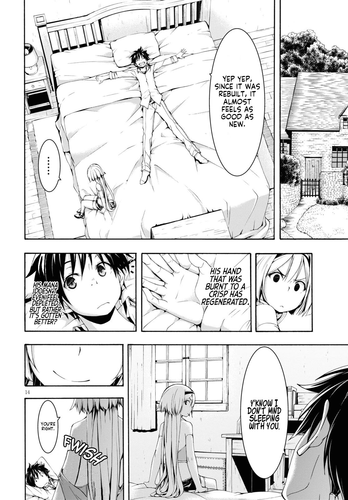 Trinity Seven: 7-Nin no Mahoutsukai chapter 114 page 14