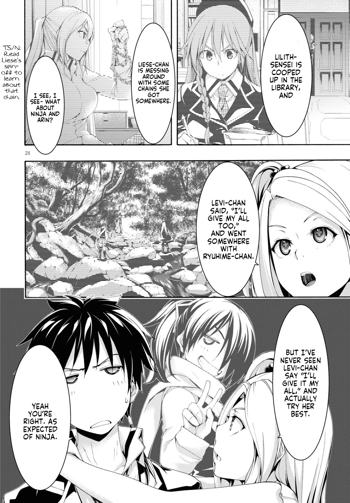 Trinity Seven: 7-Nin no Mahoutsukai chapter 114 page 24