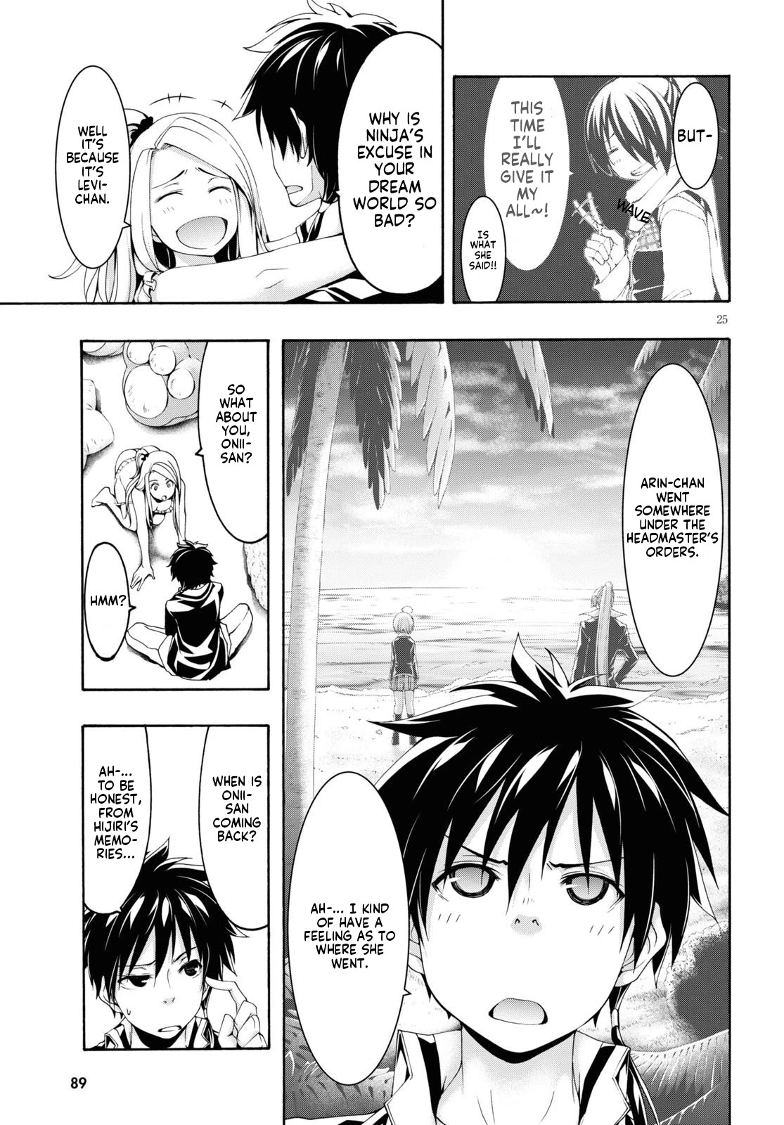 Trinity Seven: 7-Nin no Mahoutsukai chapter 114 page 25