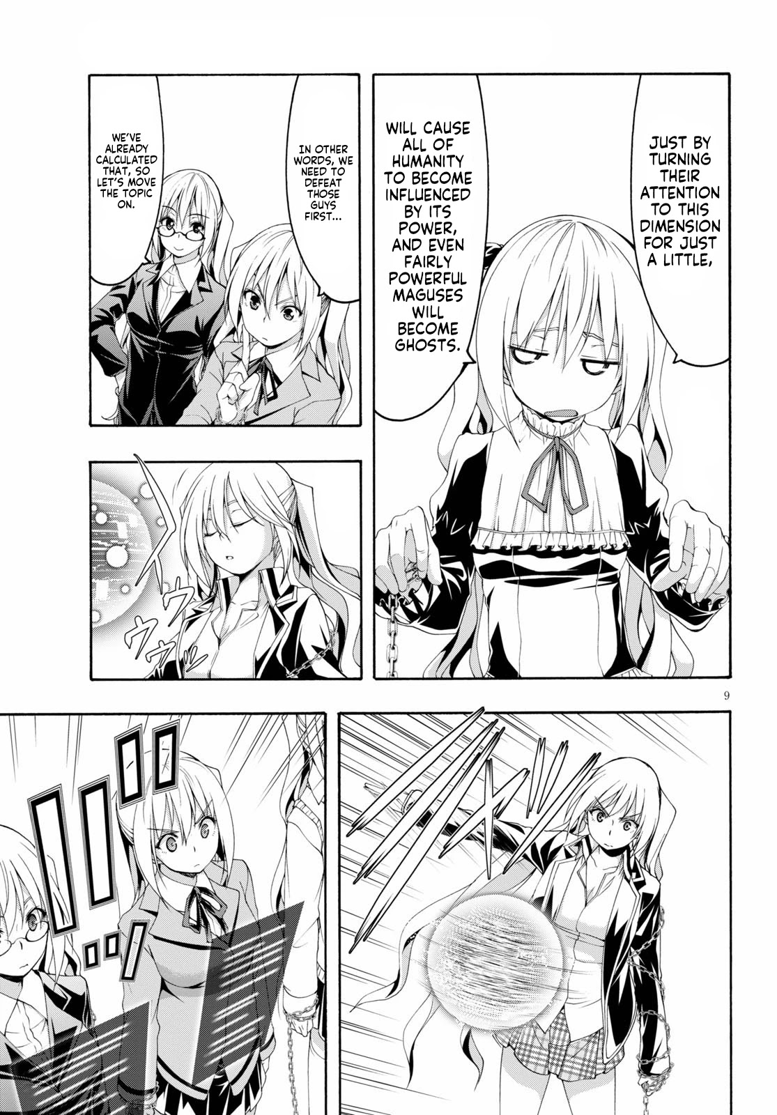 Trinity Seven: 7-Nin no Mahoutsukai chapter 115 page 10