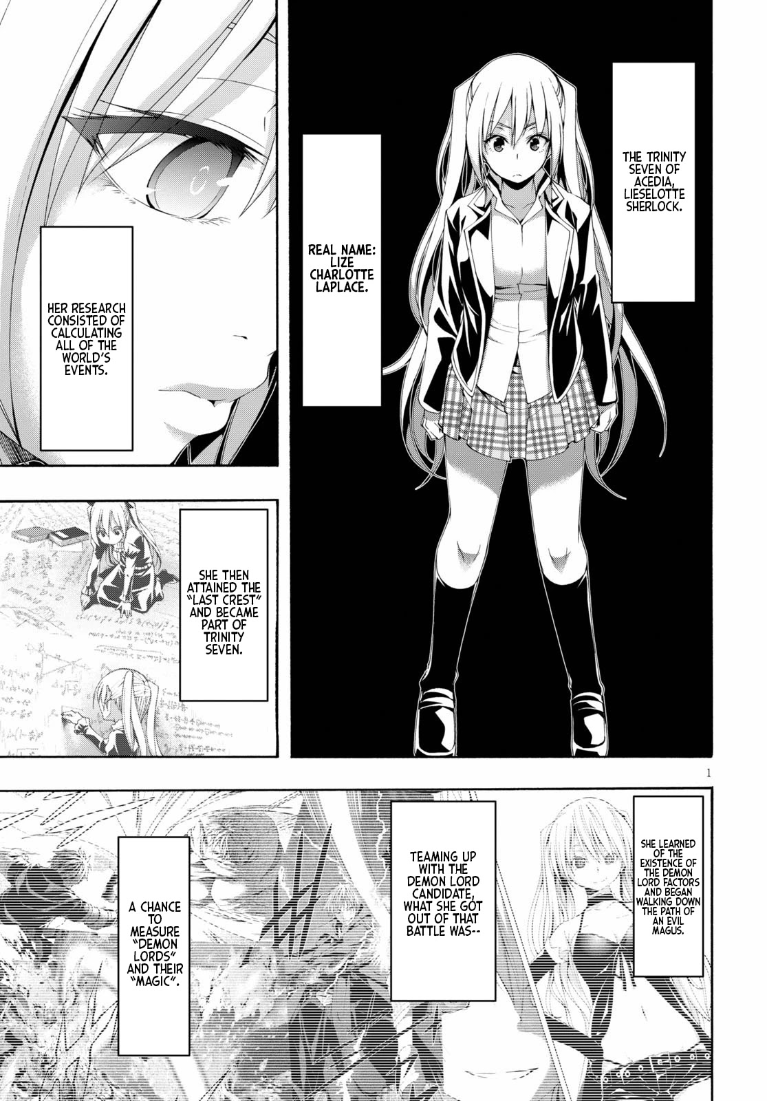 Trinity Seven: 7-Nin no Mahoutsukai chapter 115 page 2