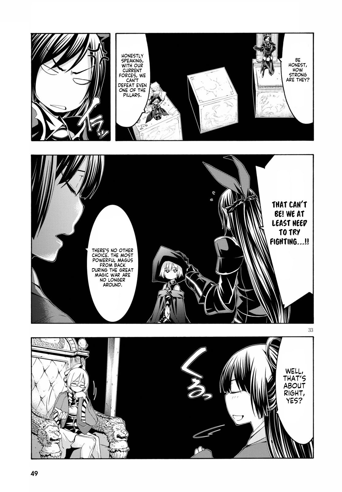 Trinity Seven: 7-Nin no Mahoutsukai chapter 115 page 31