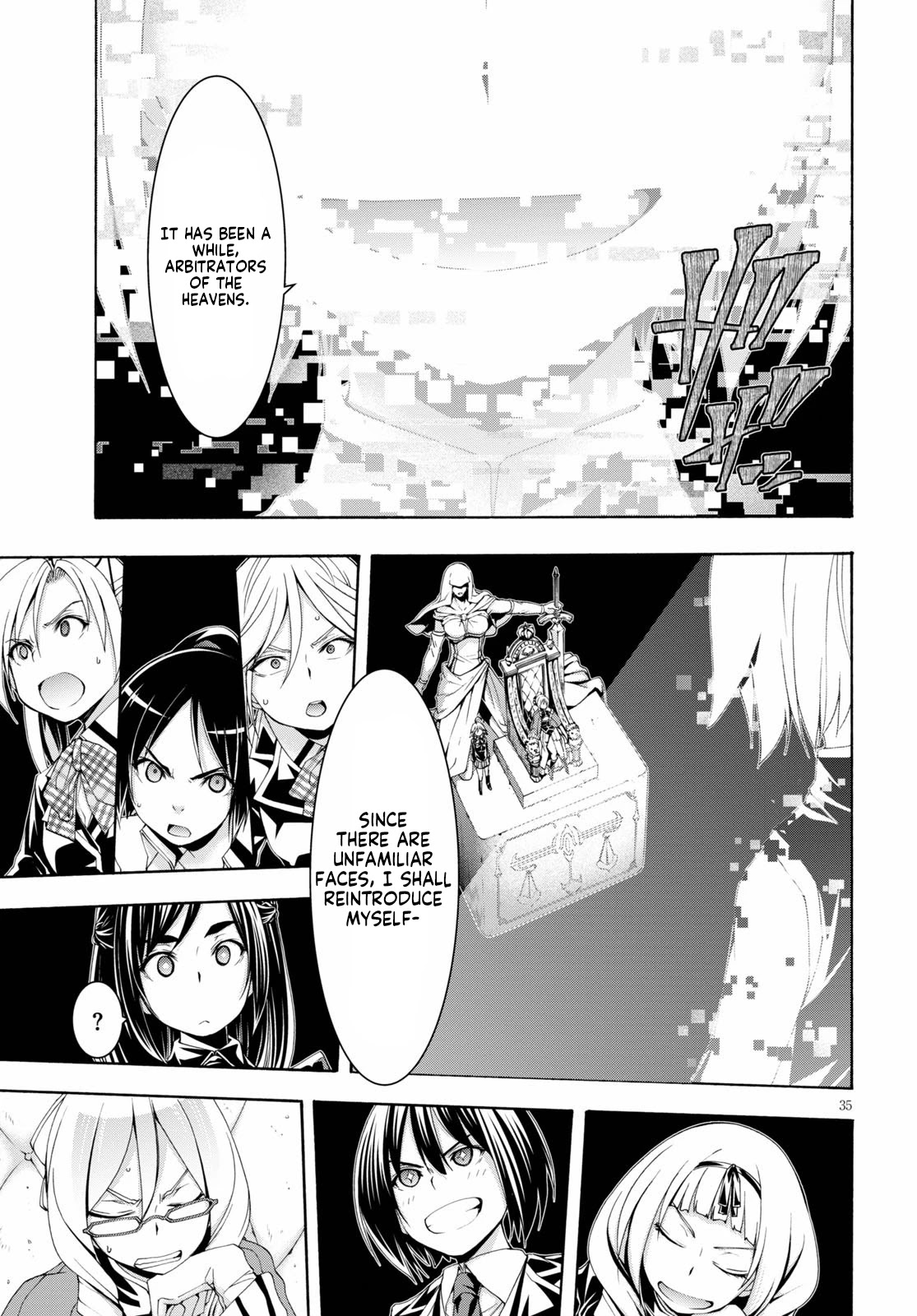 Trinity Seven: 7-Nin no Mahoutsukai chapter 115 page 33