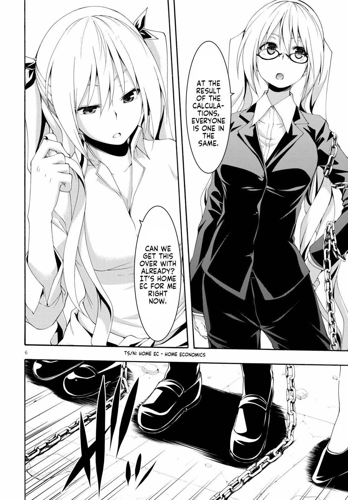 Trinity Seven: 7-Nin no Mahoutsukai chapter 115 page 7