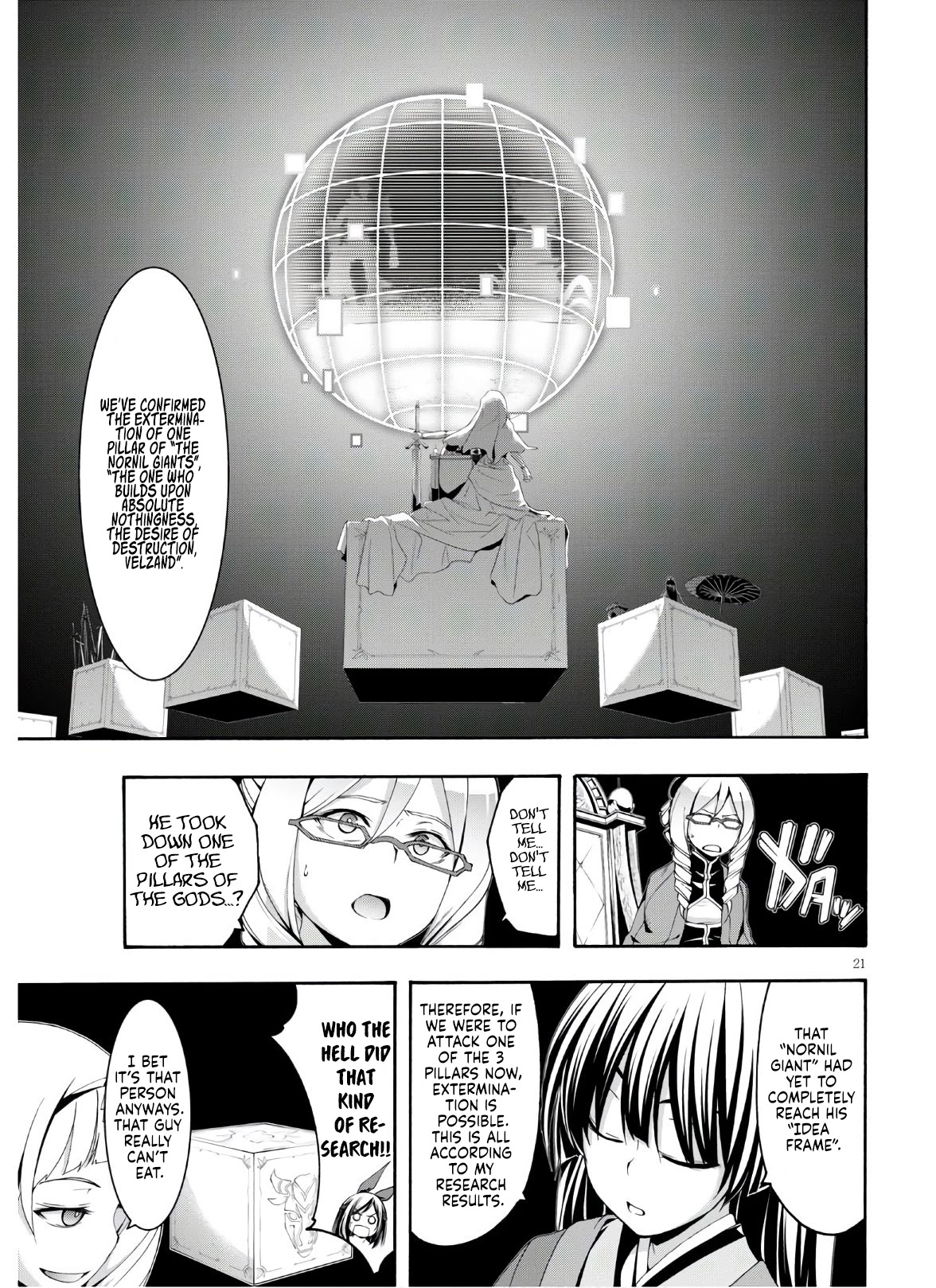 Trinity Seven: 7-Nin no Mahoutsukai chapter 116 page 22