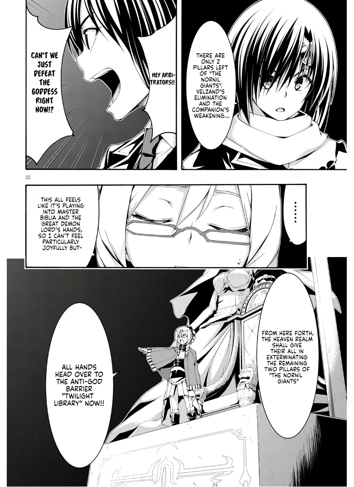 Trinity Seven: 7-Nin no Mahoutsukai chapter 116 page 23