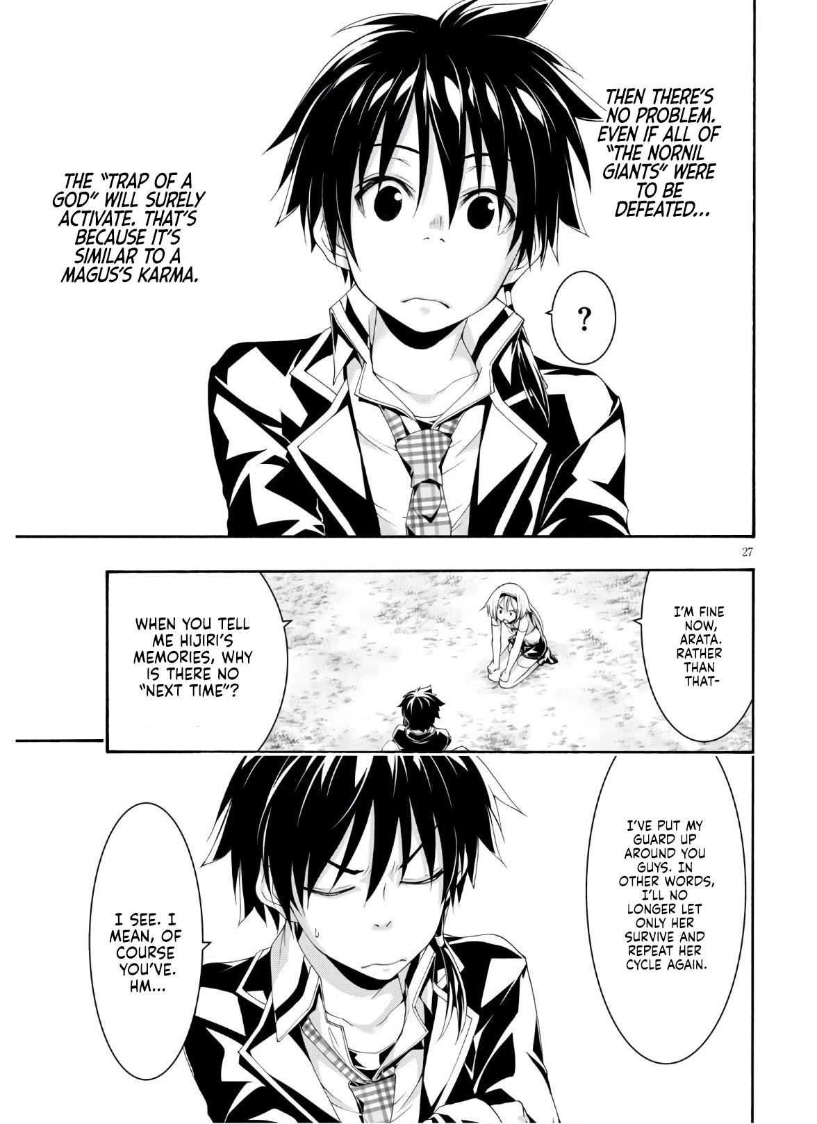 Trinity Seven: 7-Nin no Mahoutsukai chapter 116 page 28