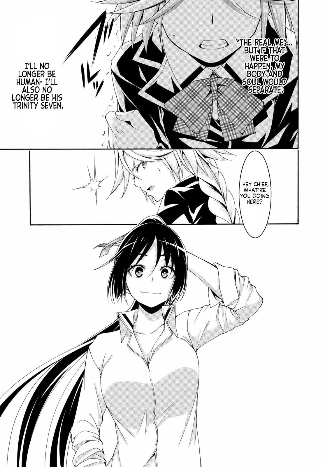 Trinity Seven: 7-Nin no Mahoutsukai chapter 117 page 12