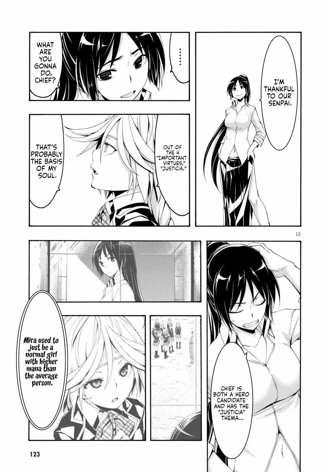 Trinity Seven: 7-Nin no Mahoutsukai chapter 117 page 14