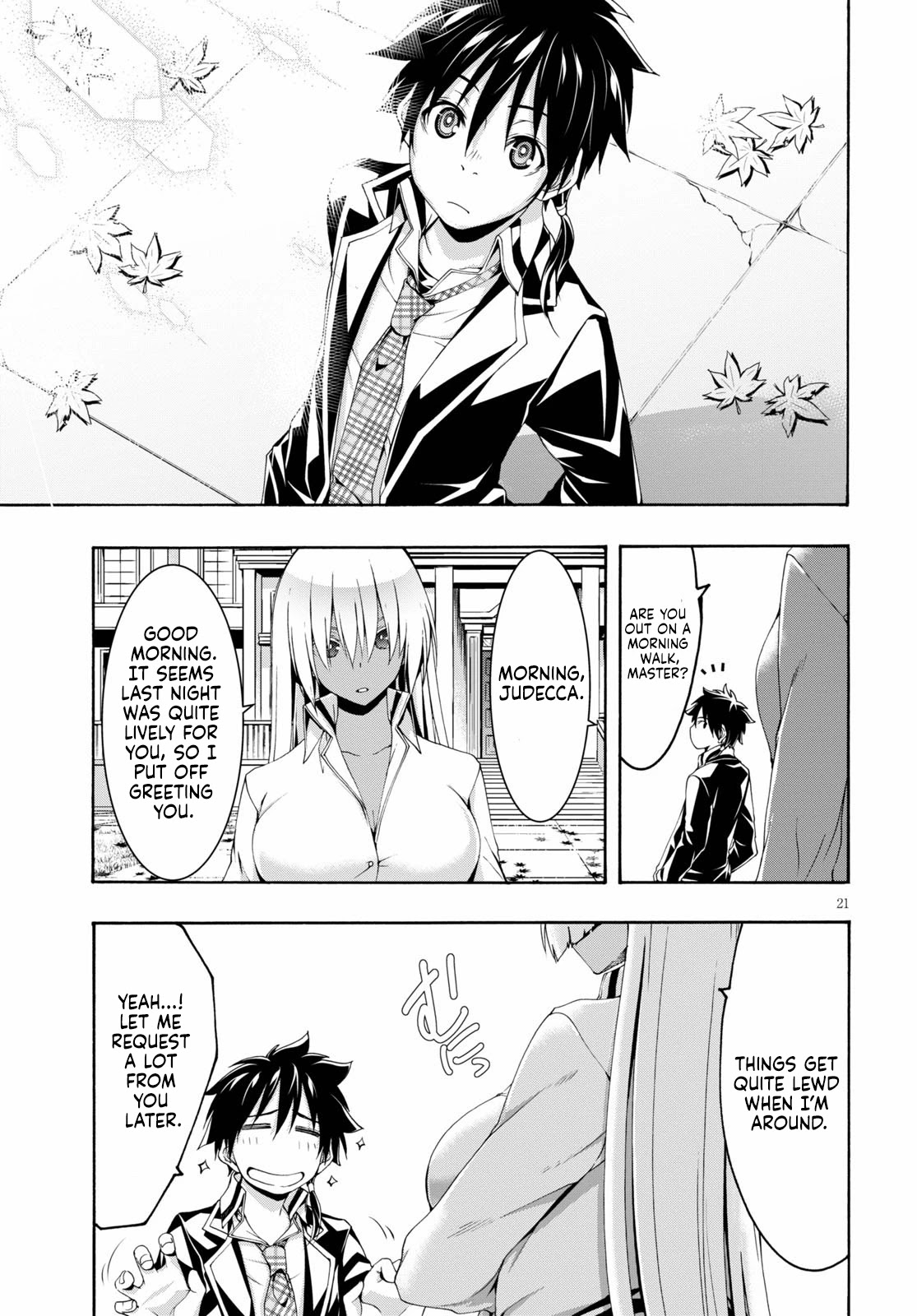 Trinity Seven: 7-Nin no Mahoutsukai chapter 117 page 22