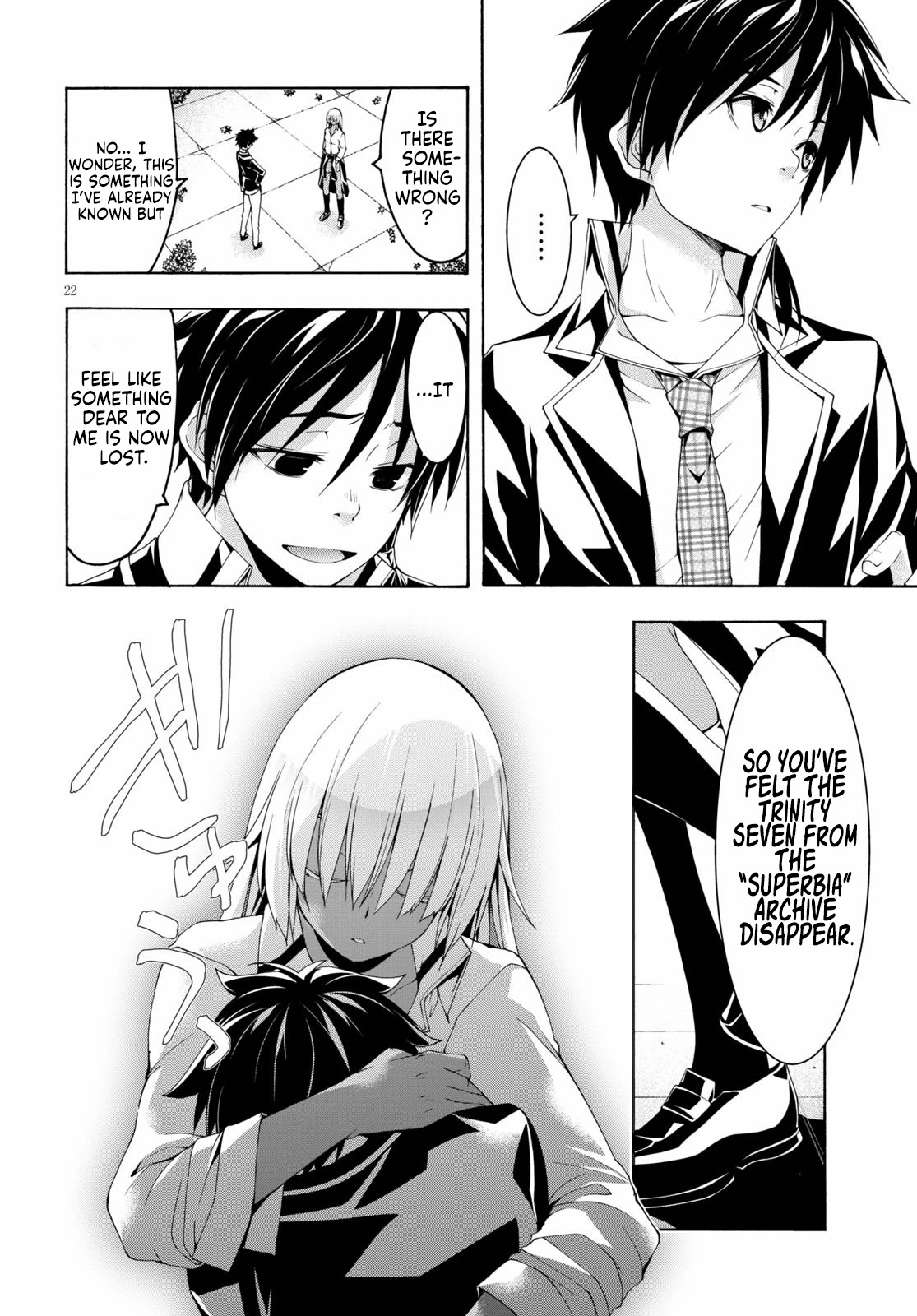 Trinity Seven: 7-Nin no Mahoutsukai chapter 117 page 23