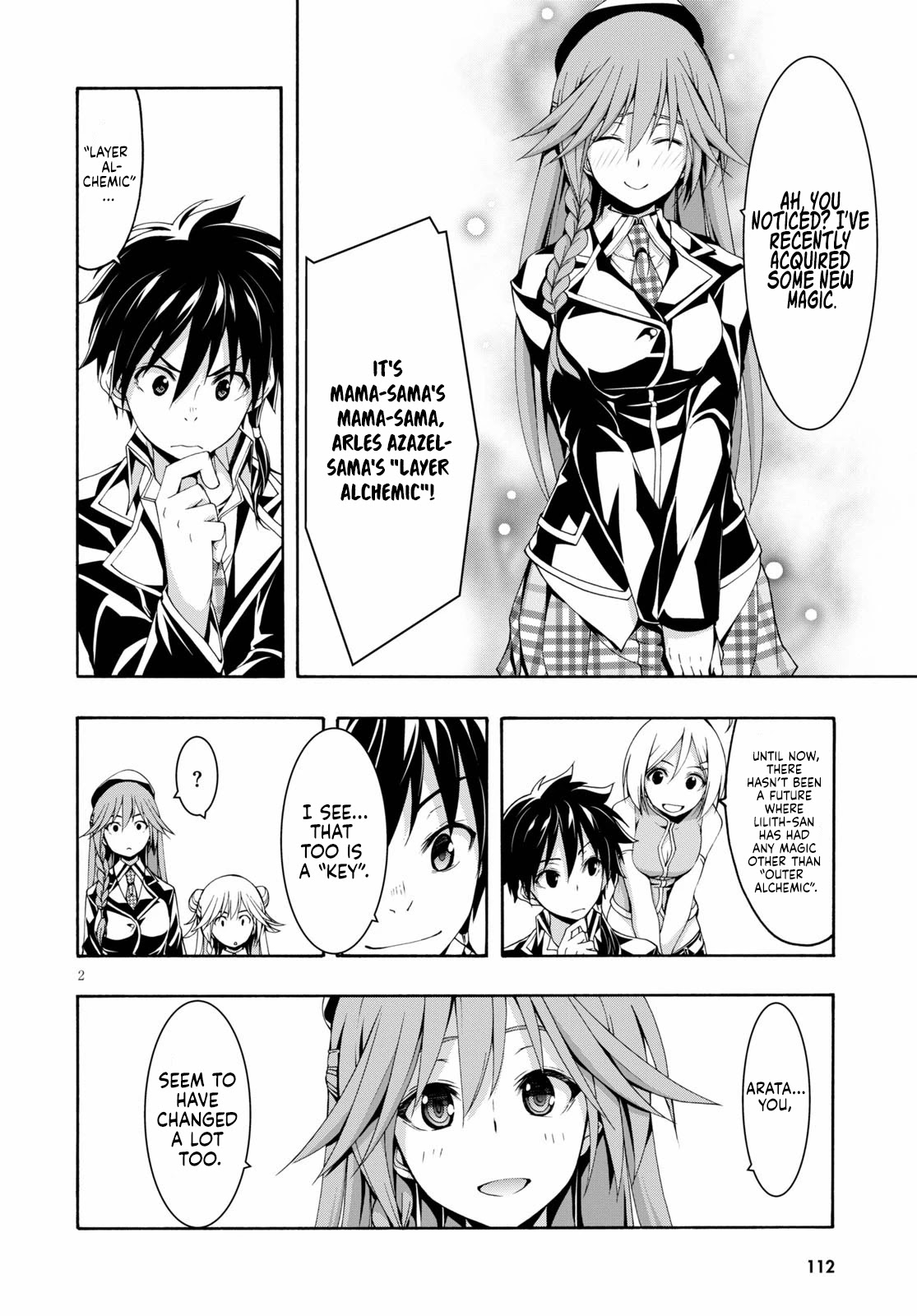 Trinity Seven: 7-Nin no Mahoutsukai chapter 117 page 3
