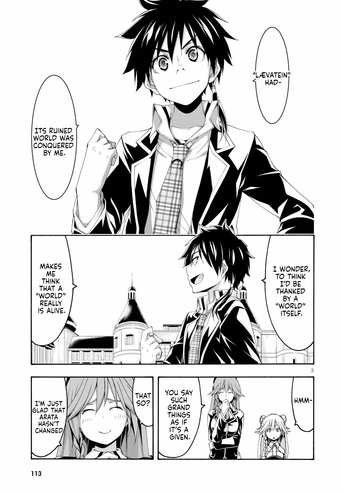Trinity Seven: 7-Nin no Mahoutsukai chapter 117 page 4