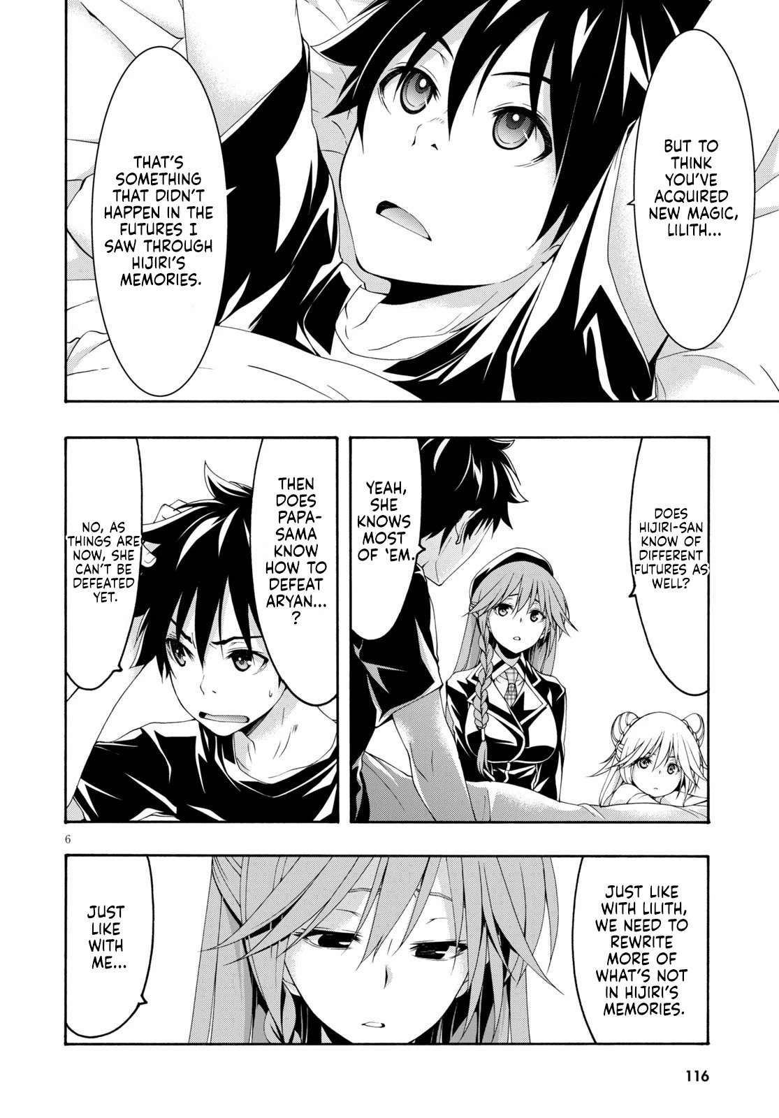 Trinity Seven: 7-Nin no Mahoutsukai chapter 117 page 7