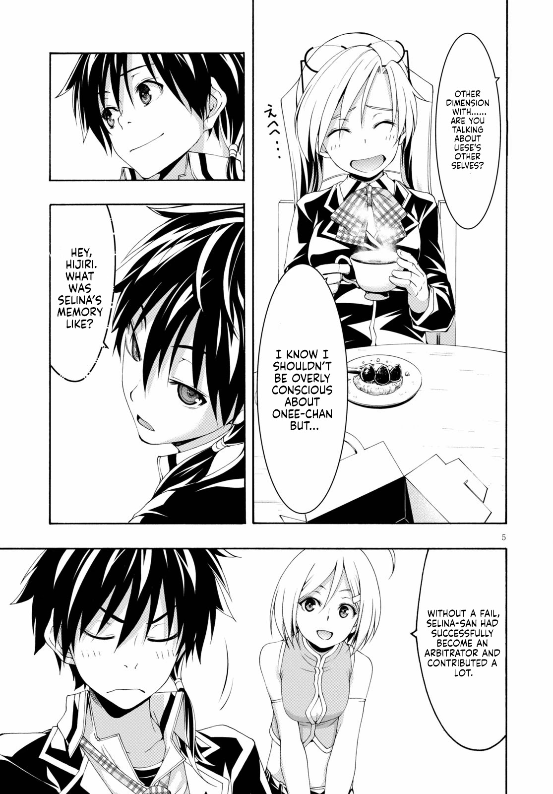 Trinity Seven: 7-Nin no Mahoutsukai chapter 118 page 6