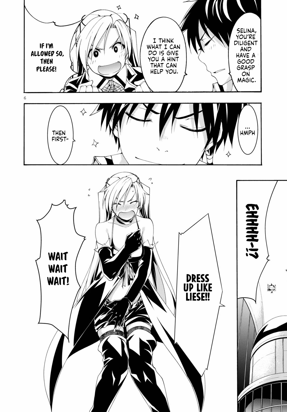 Trinity Seven: 7-Nin no Mahoutsukai chapter 118 page 7