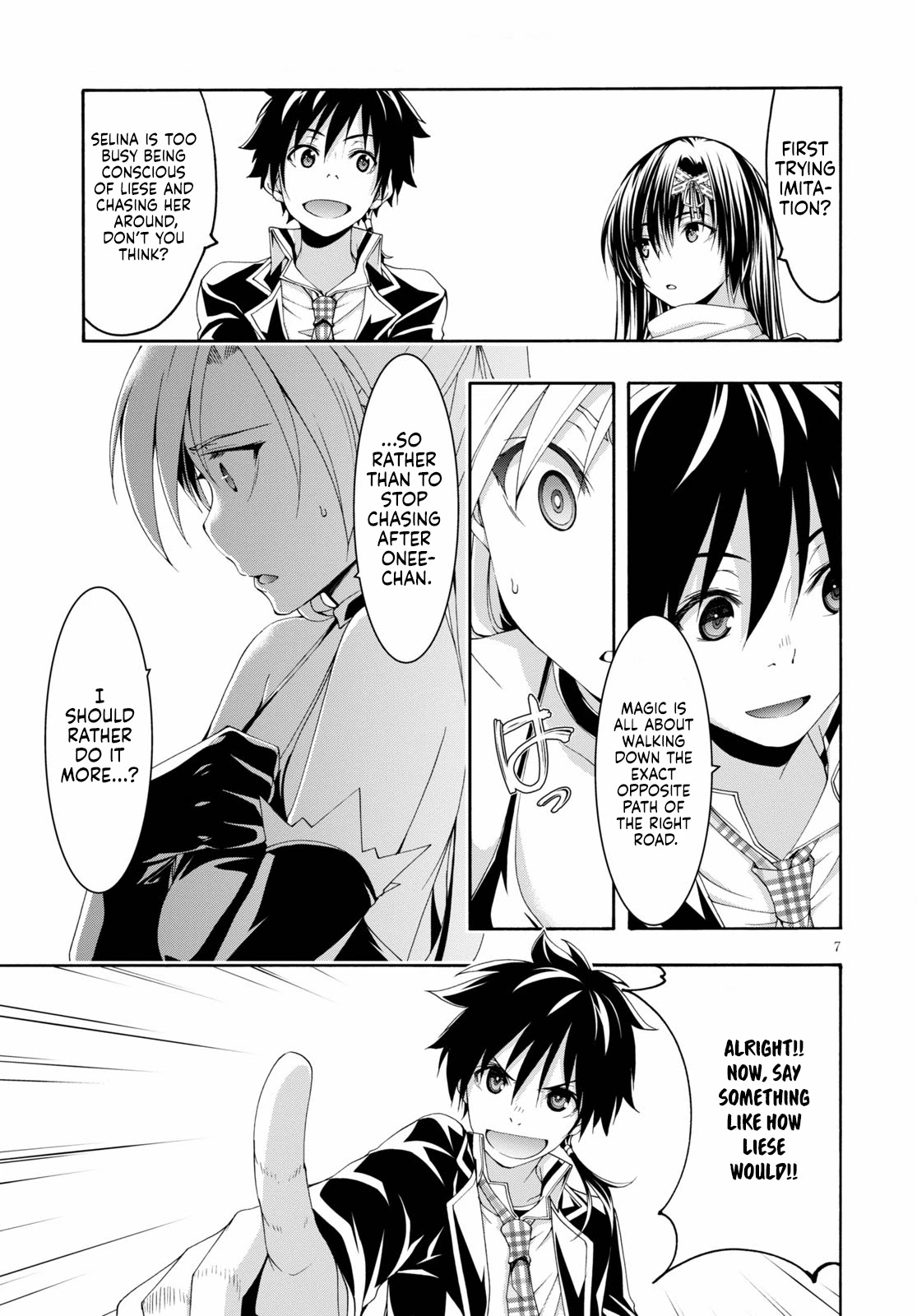 Trinity Seven: 7-Nin no Mahoutsukai chapter 118 page 8