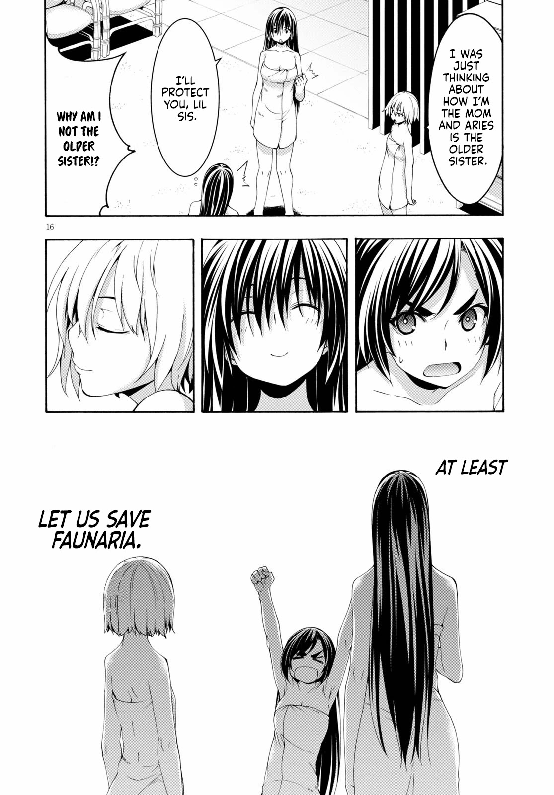 Trinity Seven: 7-Nin no Mahoutsukai chapter 119 page 17