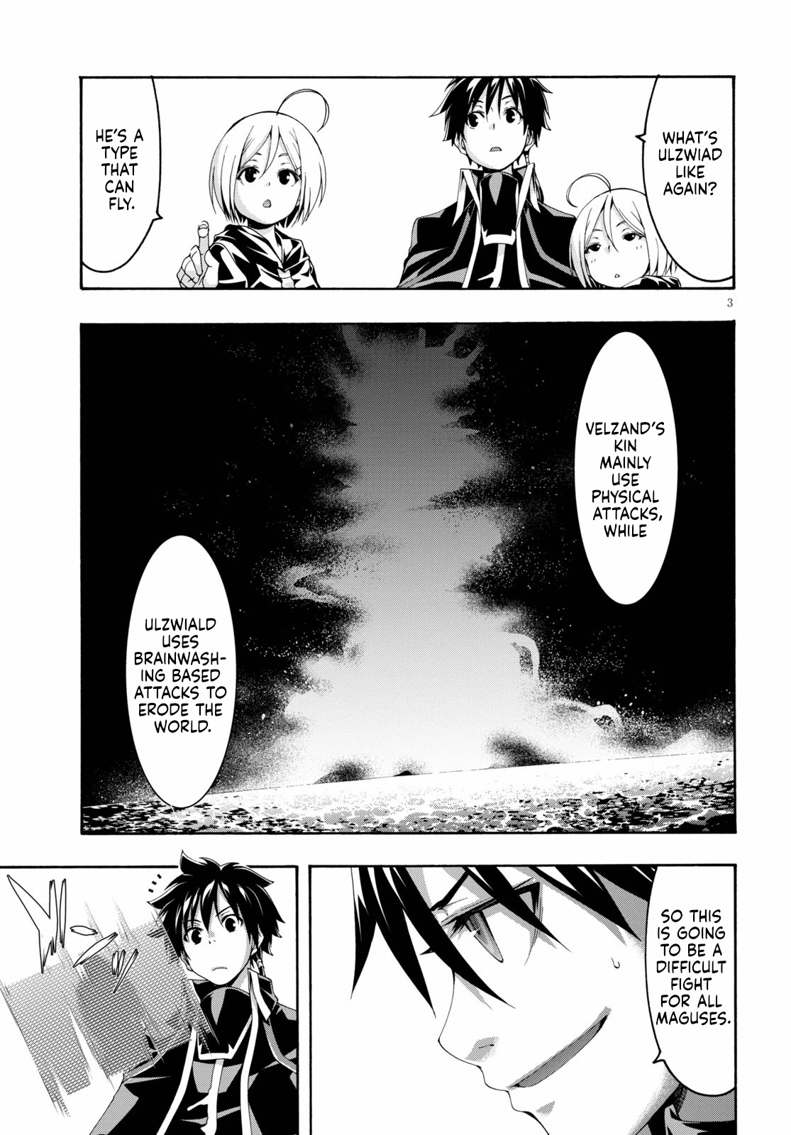 Trinity Seven: 7-Nin no Mahoutsukai chapter 120 page 4