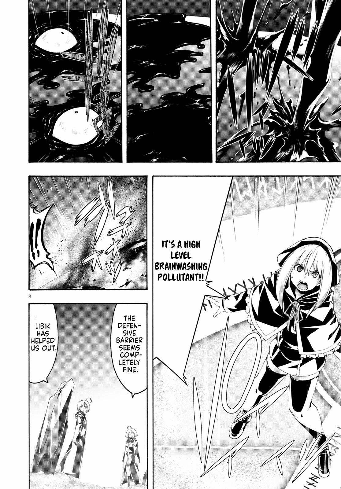 Trinity Seven: 7-Nin no Mahoutsukai chapter 120 page 9