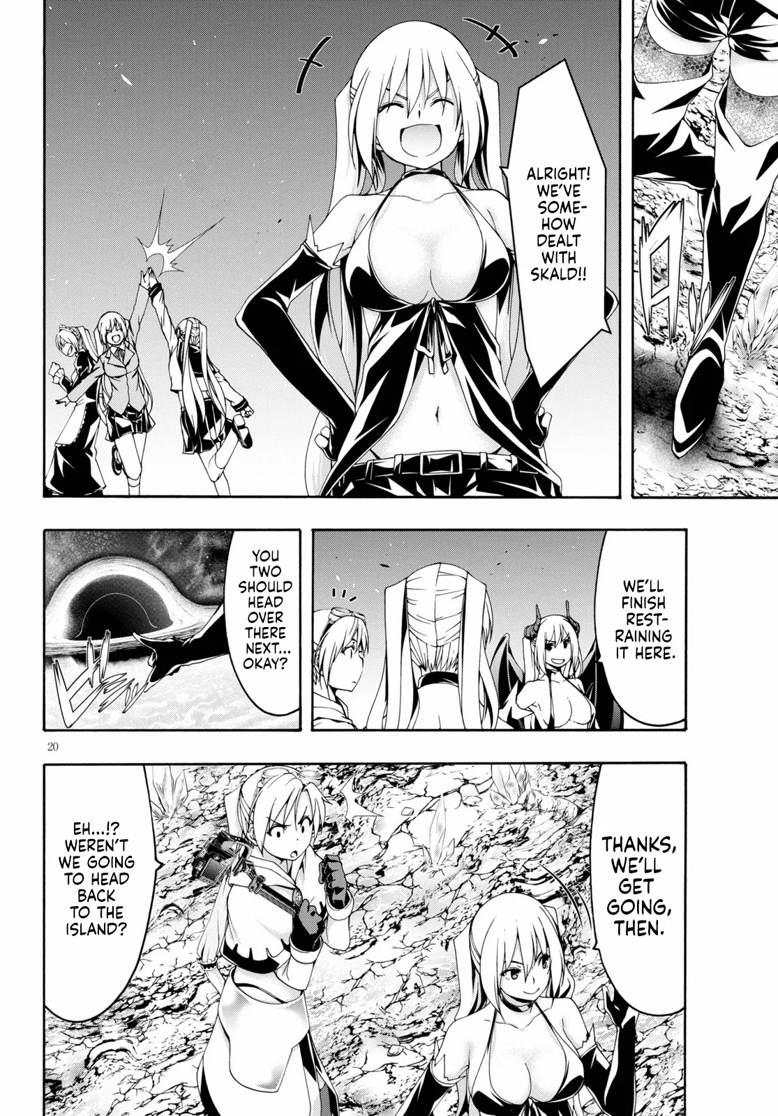 Trinity Seven: 7-Nin no Mahoutsukai chapter 121 page 21